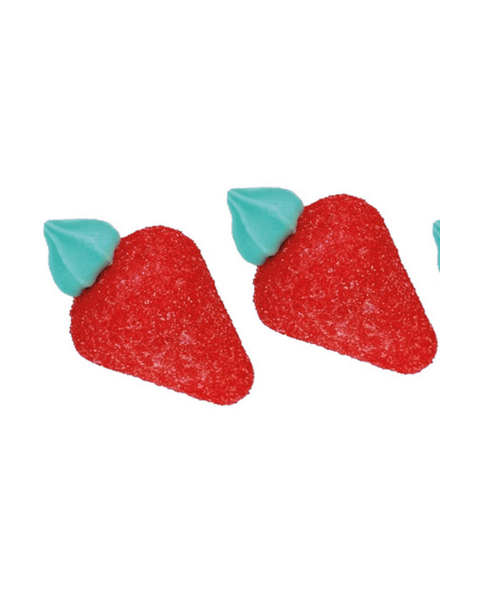 FRAGOLOTTE MALLOW FRIZZANTI 15/17 g  Kg.3,fragolotte-mallow, gommoso-frizzante, caramelle-fragola, dolciumi-sfusi, candy-buffet