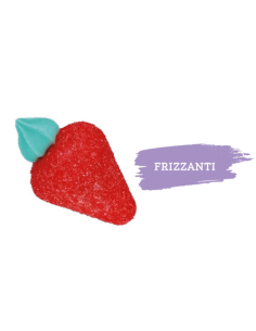 STRAWBERRIES MALLOW FRIZZANTI 15/17 g Kg.3, Wholesale sweets and sweets www.ilcaramellaio2.com 2