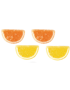 ORANGE & LEMON SLICES (DISCLAIMED) Kg.3, Wholesale sweets and sweets www.ilcaramellaio2.com