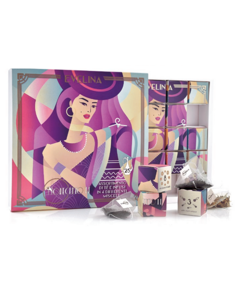 AST. PUZZLE "EVELINA" 4 MISCELE TE 50 g  Pz.6, Ingrosso caramelle e dolciumi www.ilcaramellaio2.com