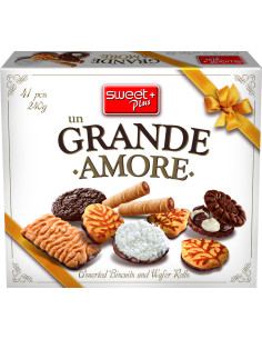 scatola-biscotti,un-grande-amore,biscotti-wafer,assortimento-dolci,dolciumi-regalo,biscotti-croccanti