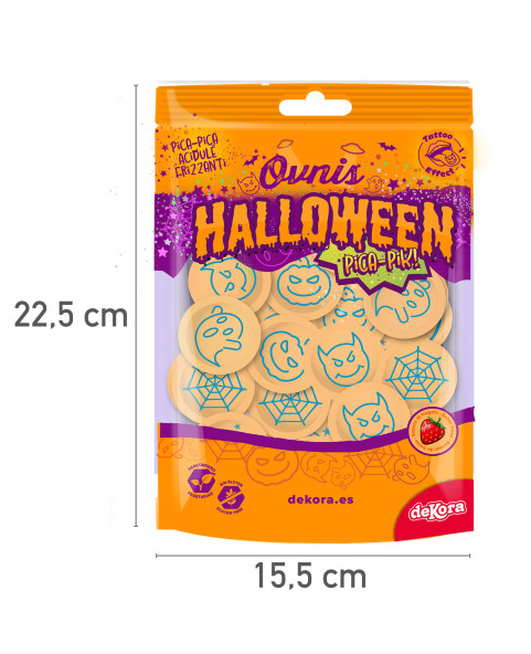 Ufo halloween bag filled pica pica tattoo gr.39 Pz.16, Wholesale sweets and candies www.ilcaramellaio2.com