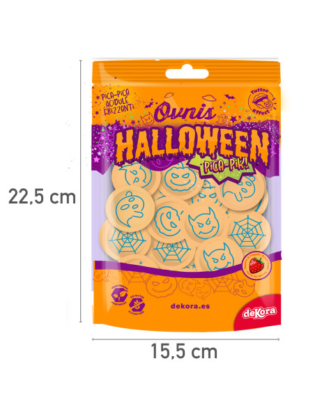 Ufo halloween bag filled pica pica tattoo gr.39 Pz.16, Wholesale sweets and candies www.ilcaramellaio2.com