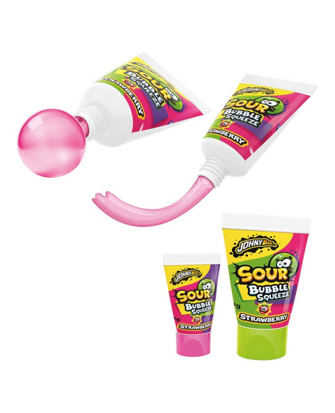 SOUR BUBBLE SQUEEZE Gr.30  Pz.24, Ingrosso caramelle dolciumi www.ilcaramellaio2.com