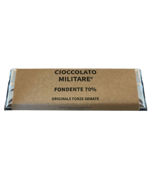 cioccolato fondente, extra fondente, stecca cioccolato, regalo goloso, cioccolato militare, cioccolato 70%