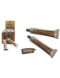 crema nocciola, spalmabile, originale militare, tubetto crema, snack goloso, merenda