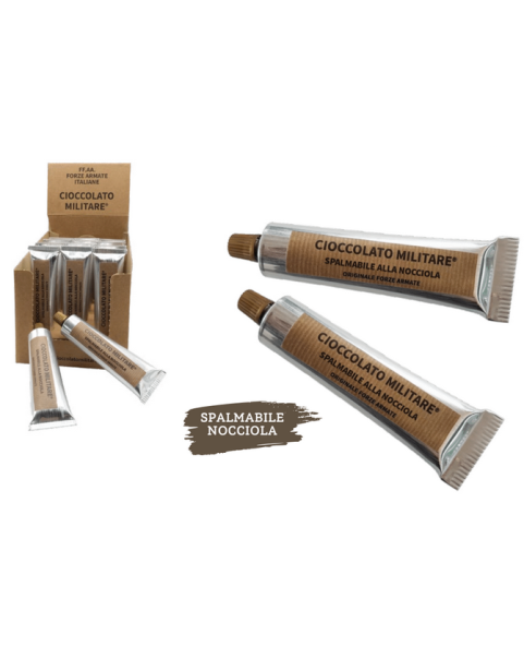 EXP. No. 12 HAZELNUT SPREADABLE CREAM IN A 90g TUBE, Wholesale candy and sweets il Caramelaio 2.0