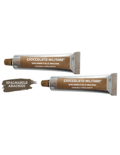 crema arachidi, spalmabile, originale militare, tubetto snack, merenda proteica, snack salato