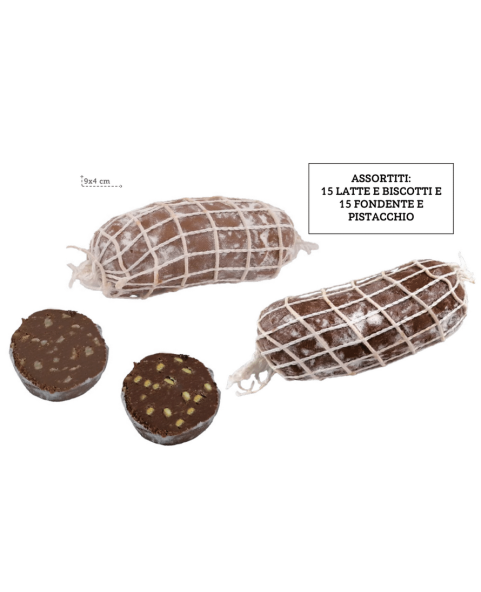 chocolate-salami,milk-chocolate-biscuits,dark-chocolate-pistachio,assorted-sweets,chocolate-salami-100g,confectionery-wholesale