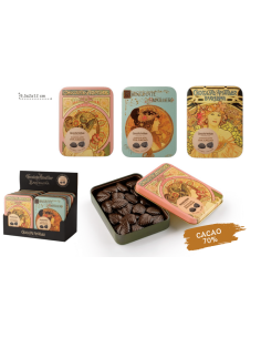 10 "CHOCOLATE AMATLLER" CANS 60g, Wholesale candy, confectionery, chocolate, caramelio 2.0