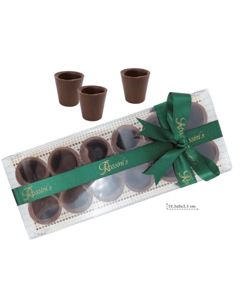 SC. N° 12 BICCHIERINI CIOCCOLATO FONDENTE 80 g Pz.12,Ingrosso caramelle dolciumi cioccolato caramellaio 2.0