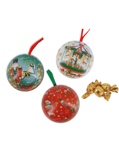 sfera-natale,latta-natalizia,praline-cioccolato,dolci-natale,regali-natalizi,delizie-natale