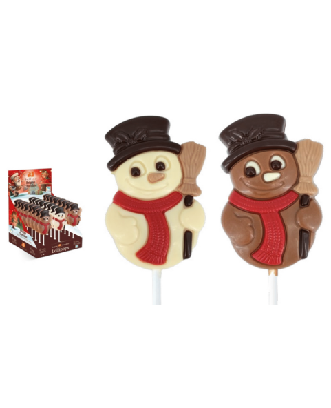 ESP. N° 24 LECCA "PUPAZZO NEVE" 25 g, Ingrosso caramelle dolciumi prodotti Natale www.ilcaramellaio2.com.