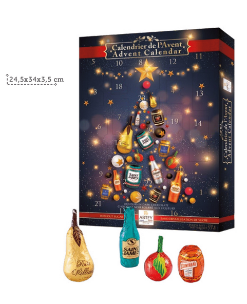 calendario-liquore-natale,magie-del-natale,cioccolatini-liquore,calendario-cioccolato-abtey,dolciumi-natalizi,regali-natale