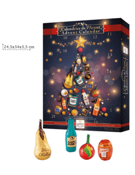 calendario-liquore-natale,magie-del-natale,cioccolatini-liquore,calendario-cioccolato-abtey,dolciumi-natalizi,regali-natale