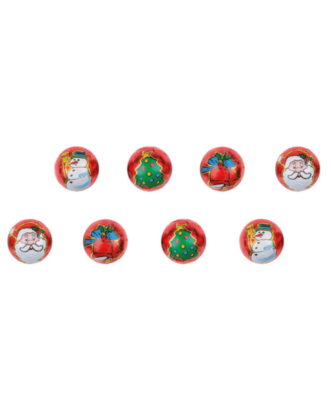 praline-ball-natale,cioccolato-latte-gianduia,praline-ripiene-cereali,cioccolatini-natalizi,praline-stagnolate,dolciumi-natale