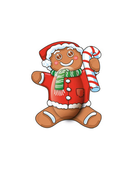 ginger,man,christmas,chocolate,milk,foil