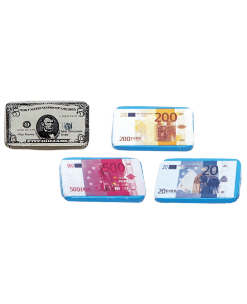 banconote-cioccolato,euro-dollari-cioccolato,cioccolato-al-latte,dolciumi-originali,cioccolatini-forma-banconota