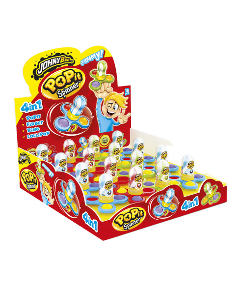 16 POP IT SPINNERS 15G, Wholesale candy and sweets, Il Caramelaio 2.0