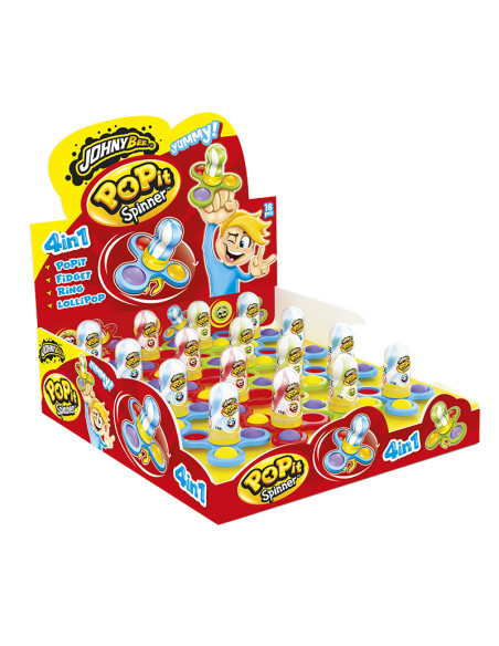 16 POP IT SPINNERS 15G, Wholesale candy and sweets, Il Caramelaio 2.0