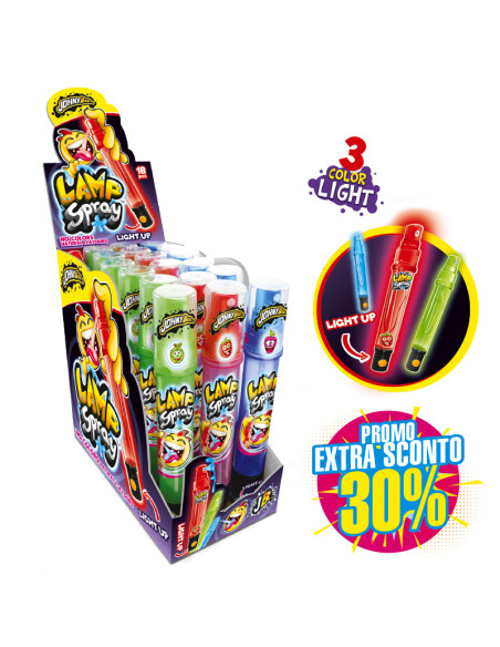 PZ.18 LAMP SPRAY 28 GR , Ingrosso caramelle e dolciumi il caramellaio 2.0,gadget dolci, caramelle bambini