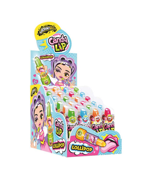 PZ.24 CANDY LIP DISPLAY 5 gr, Ingrosso caramelle e dolciumi il caramellaio 2.0,candy lip, lecca lecca rossetto