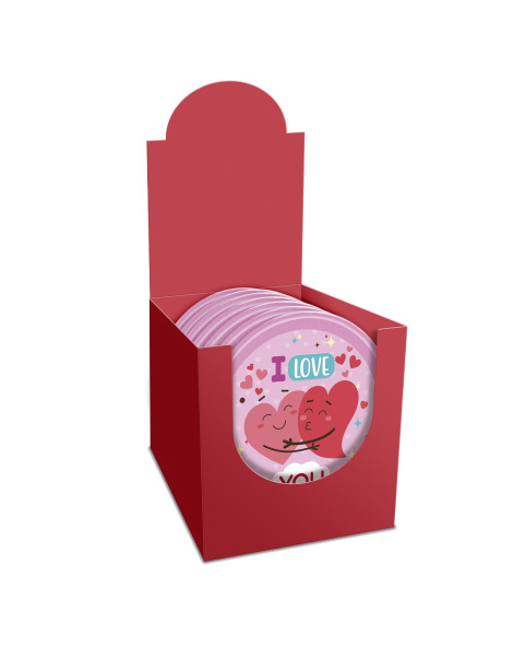 monetone-i-love-you,cioccolato-al-latte,cioccolatini-romantici,espositore-36-pezzi,dolciumi-sfusi,cioccolatini-colorati