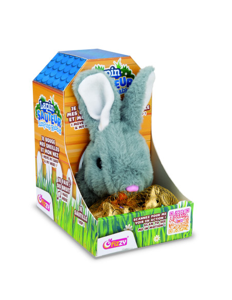 Rabbit plush toys, children's plush toys, soft gadgets, moving and directional plush toys, 9-piece pack, children's party gifts