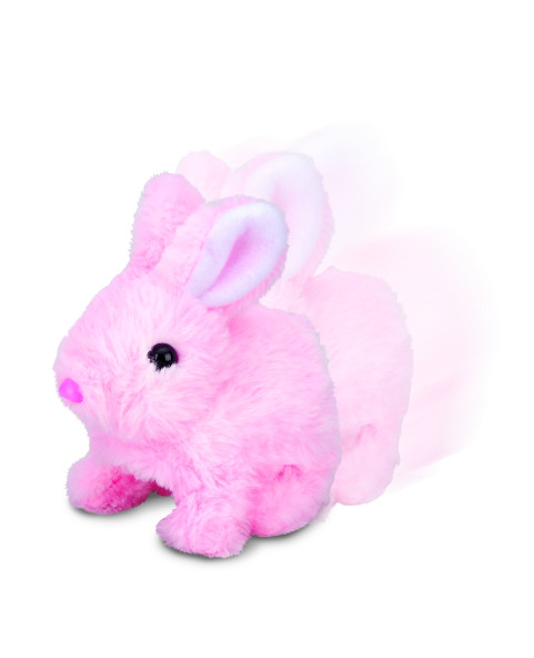 Rabbit plush toys, children's plush toys, soft gadgets, moving and directional plush toys, 9-piece pack, children's party gifts