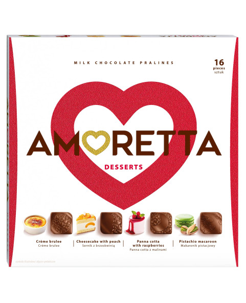 cioccolatini amoretta, scatola cioccolatini, cioccolatini assortiti, dolci festa bambini, regalo cioccolato, dessert cioccolato