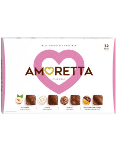 Amoretta Classic, box of chocolates, assorted pralines, praline chocolates, chocolate gift, 215 g 2