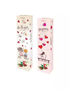 Be happy with me, chocolate box, assorted chocolates, gift idea, pralines, 105g chocolate