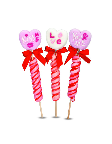 twisty lollipop, spiral lollipop, party sweets, sweet gadgets, sweet gift, twisty marshmallow