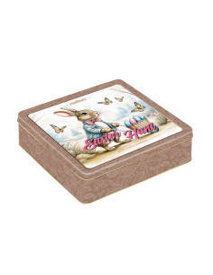 Easter tin, chocolate eggs, Easter sweets, Easter gift, tin box, assorted eggs