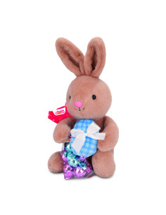 peluches pasqua, Bunny Choco, peluche cioccolato, regalo bambini, confezione 12, dolci pasquali