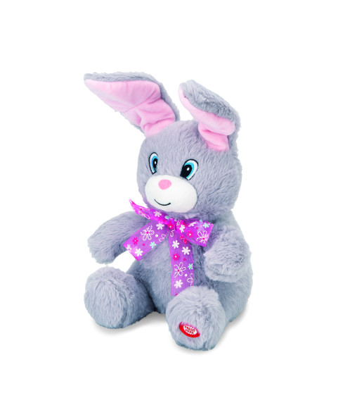 peluche, bunny, musicale, morbido, bambino, regalo, coccole