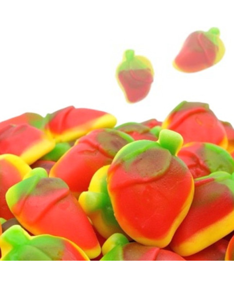 🥭 Fini Mango Ripiena – Caramelle gommose al mango con morbido ripieno, formato 3 kg.
