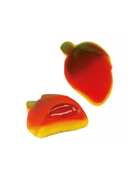 🥭 Fini Mango Ripiena – Caramelle gommose al mango con morbido ripieno, formato 3 kg.