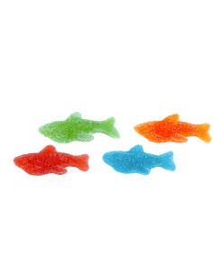 SOUR COLORED SHARKS 3 kg 2