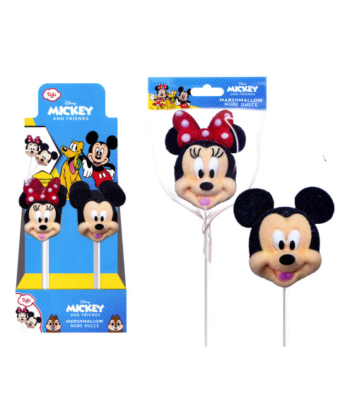 lecca mallow, marshmallow stecco, dolciumi ingrosso, mickey minnie, caramelle espositori, prezzi bassi