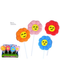 Mallow lollipops, marshmallow sticks, wholesale sweets, mallow flowers, candy displays, low prices