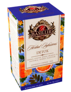 infuso detox, tisana, basilur, benessere, arancia, miele