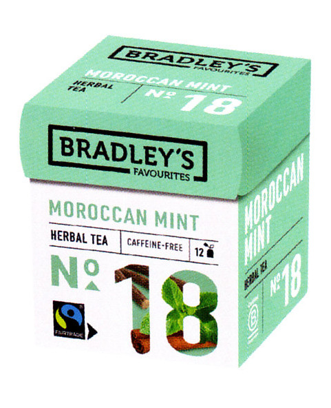 Moroccan mint infusion, mint, licorice, cinnamon, Bradley's, fairtrade