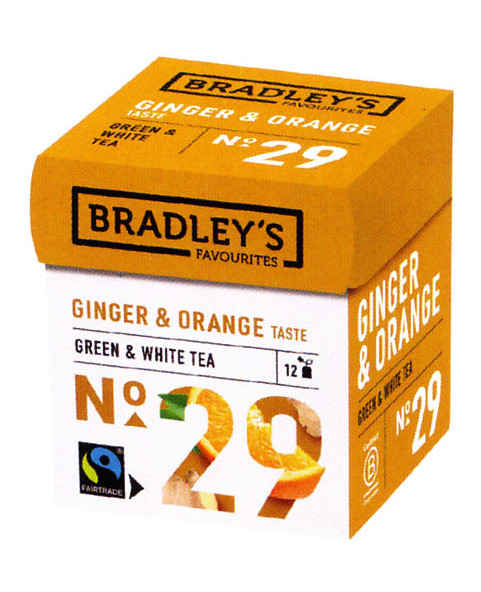 Orange, ginger, tea, cube, tea bags, tea
