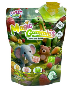 magic gummies,jungle mix,animali giungla,gommosi frutta,candy cube,dolciumi trend