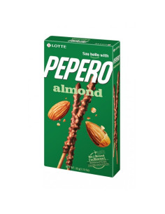 pepero-almond,biscotti-cioccolato-latte,snack-mandorle,bastoncini-biscotto,pepero,snack-dolce