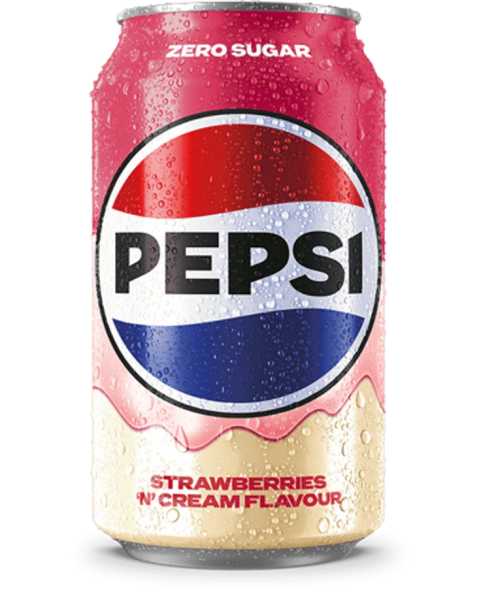pepsi-strawberry-cream,cola-cream-strawberry,zero-sugar,usa-soft-drink,wholesale-drinks,pepsi-330ml