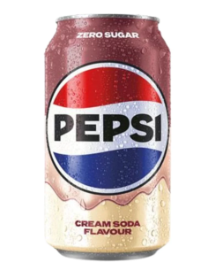 pepsi-cream-soda,cola-vanilla,zero-sugar,usa-soft-drink,wholesale-drinks,pepsi-330ml