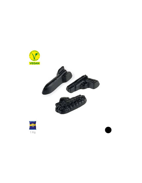 liquorice-gummies,ravazzi,vegan-candy,army-shape,bulk-sweets,soldier-candies