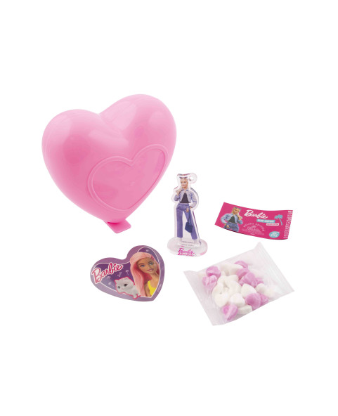 barbie-cuore,caramelle-barbie,cuore-con-sorpresa,gadget-barbie,dolciumi-bambini,box-18-pezzi